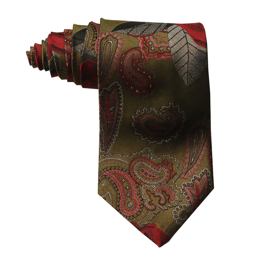 Vintage Kenzo Paris Floral Paisley Necktie Size One Size